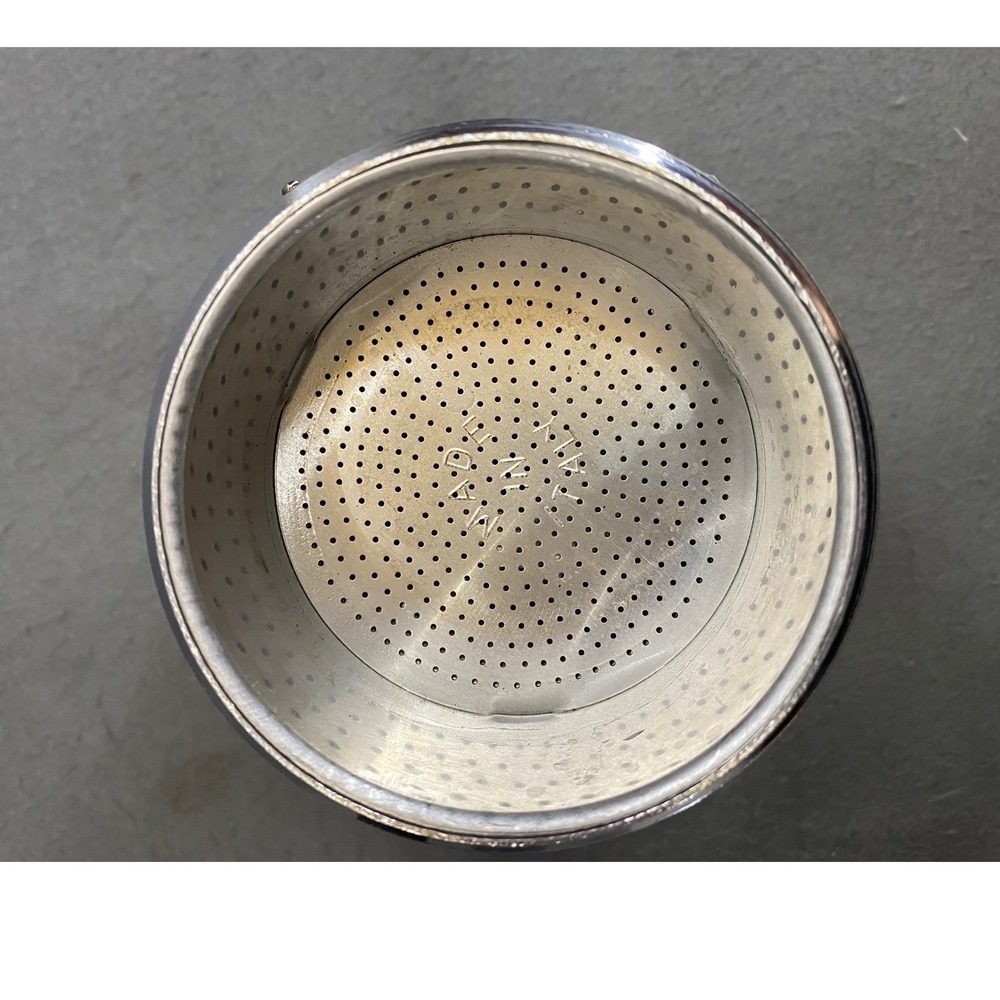 Bialetti Large Moka Express Stovetop Espresso Silver Aluminum 14 cup Italy - Picture 8 of 14
